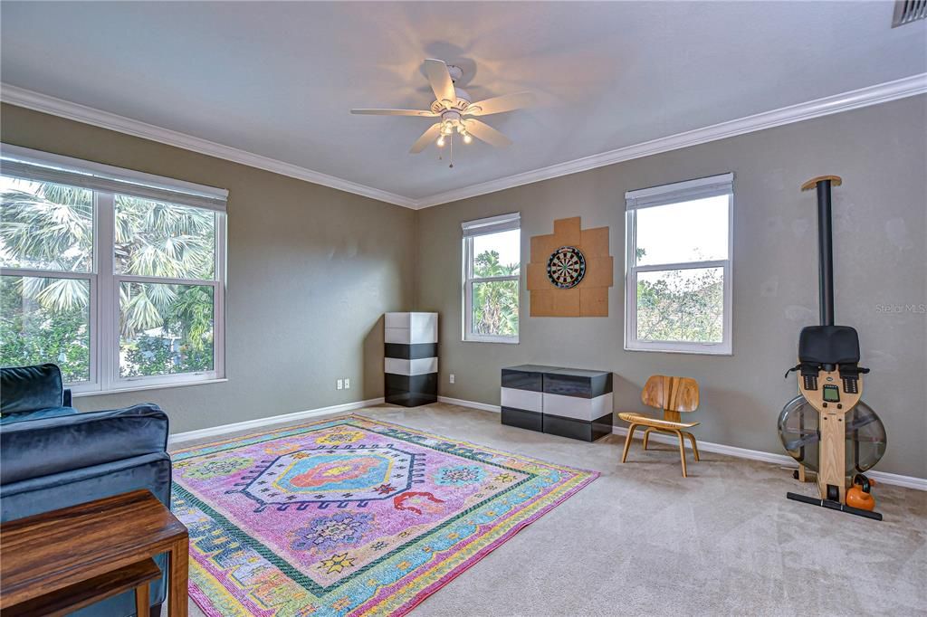 Gym? Playroom? Movie theater? Many options to choose from to enjoy this extra space!