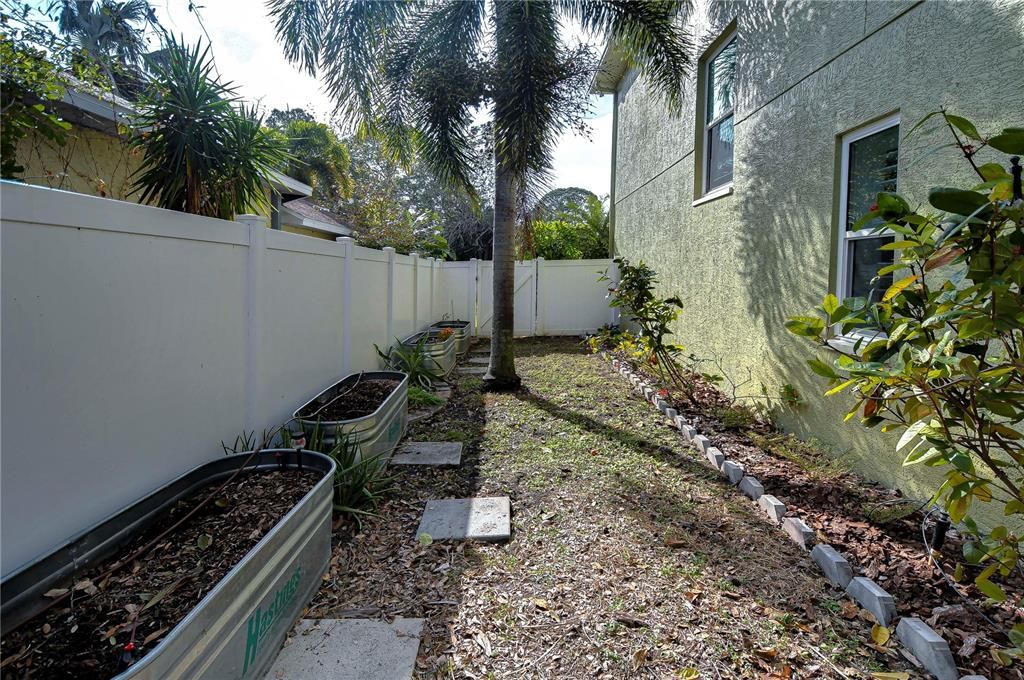 Raised garden beds offer a great space to connect with the outdoors!