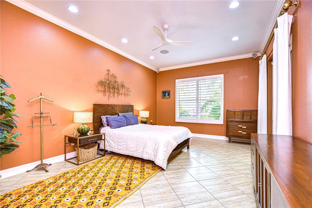 Primary bedroom boasts tons of natural lighting!