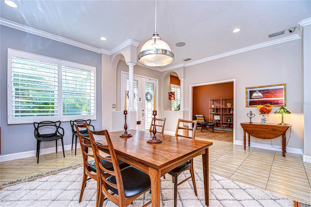 Dining room boasts large window for endless amounts natural light!