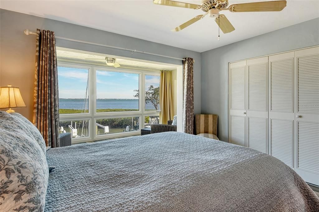 Guest Bedroom with Sarasota Bay View!