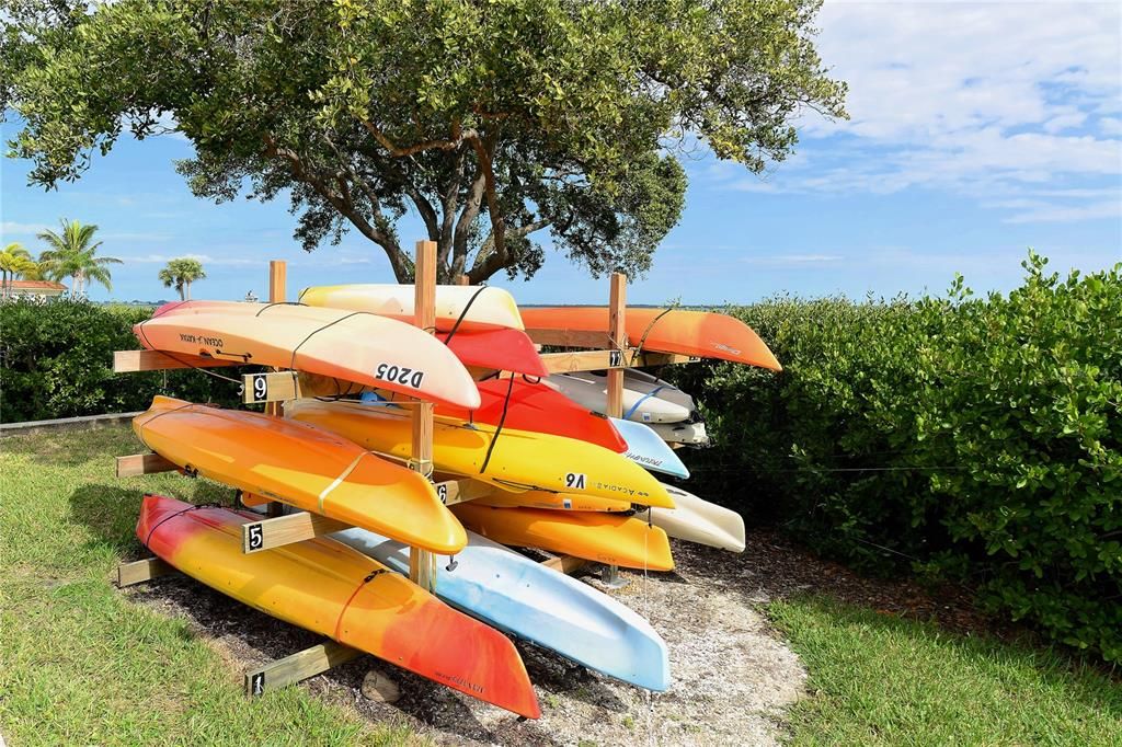 Kayak Storage