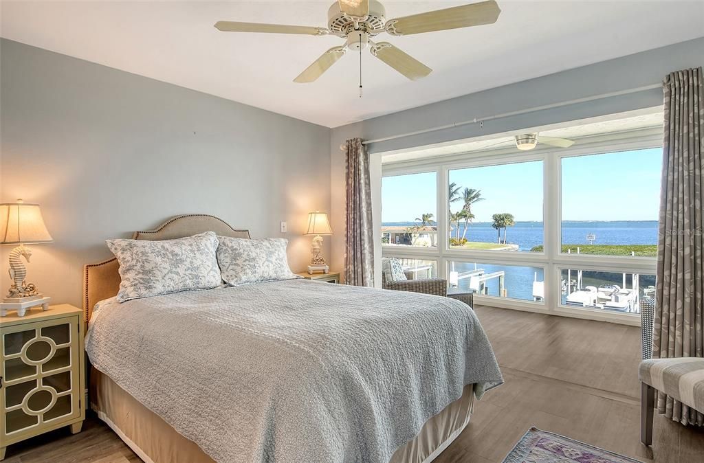 Guest Bedroom with Sarasota Bay View!