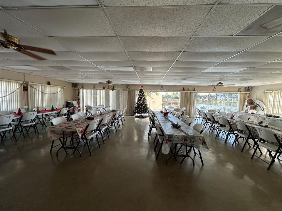 Inside the clubhouse