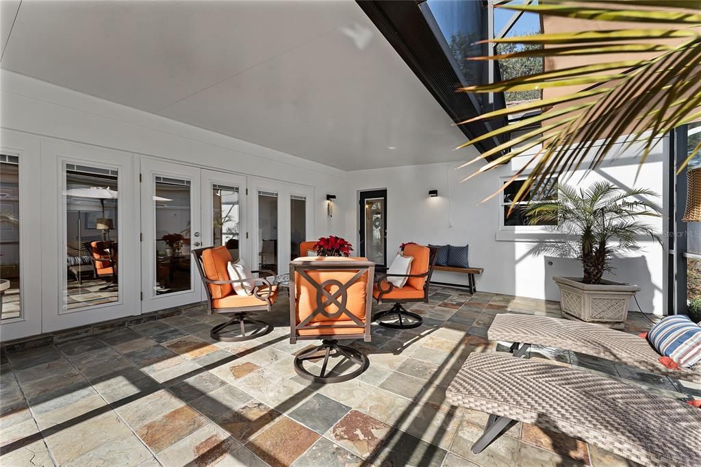 Patio toward the door to Kitchen