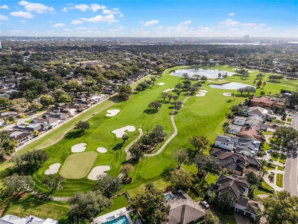 Drone of Bay Hill Championship Golf Course