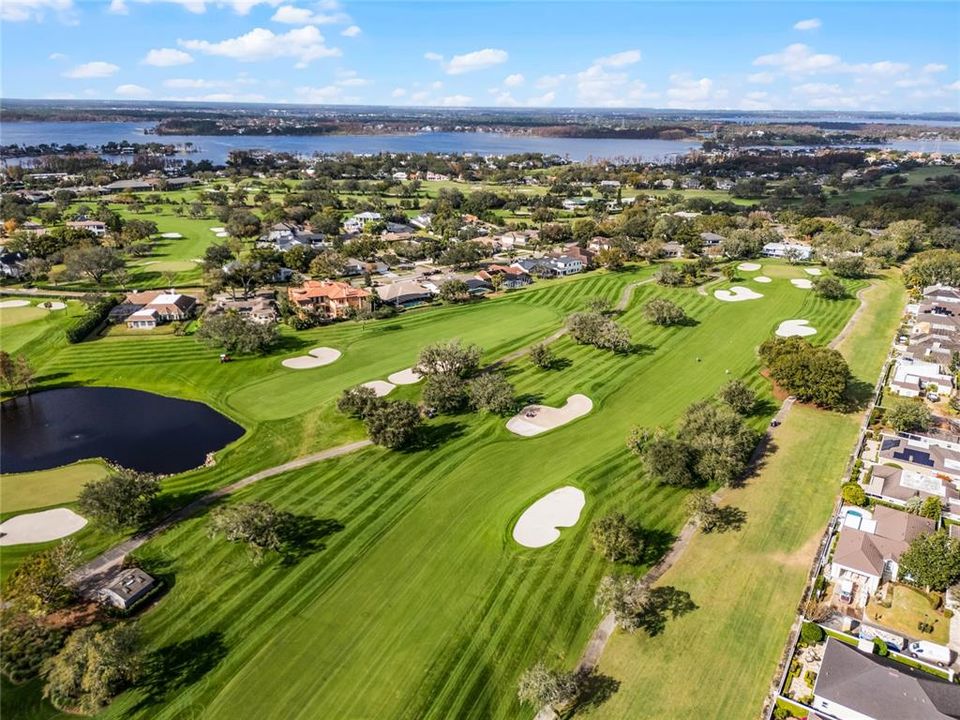 View from Bay Hill Village Drone