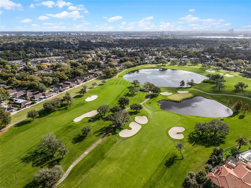 Drone of Bay Hill Championship Golf Course