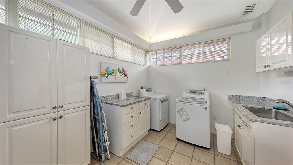 Laundry and Craft room