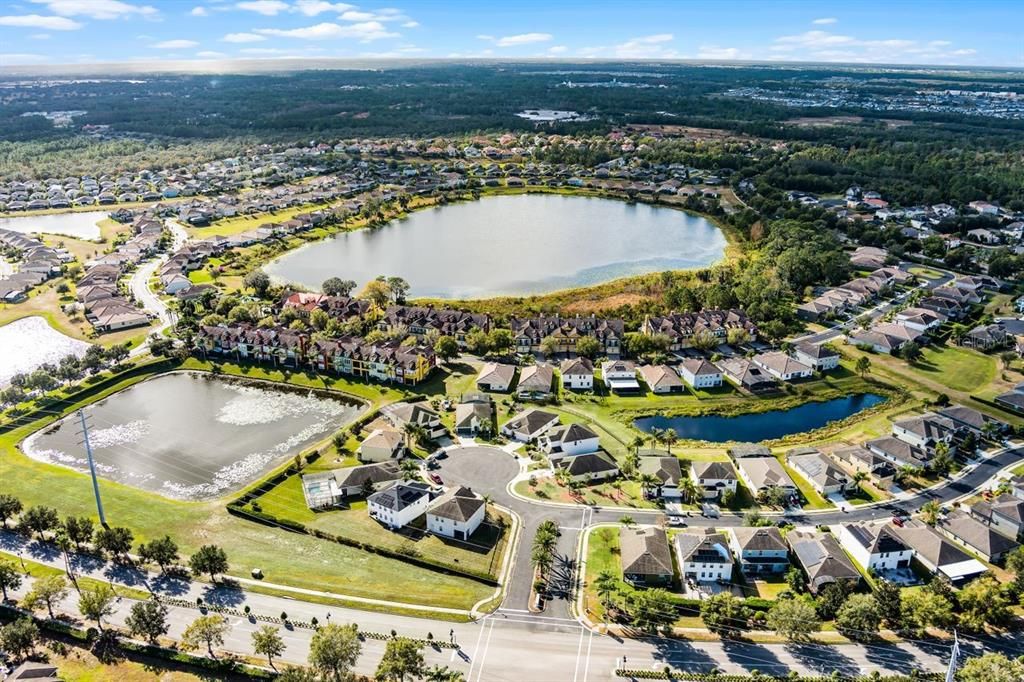 Aerial View of Cul-De-Sac