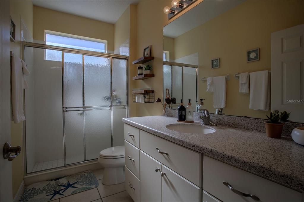 Guest Bath with large walk-in shower