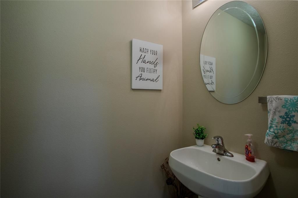 Bathroom 3 off Kitchen and Laundry Room