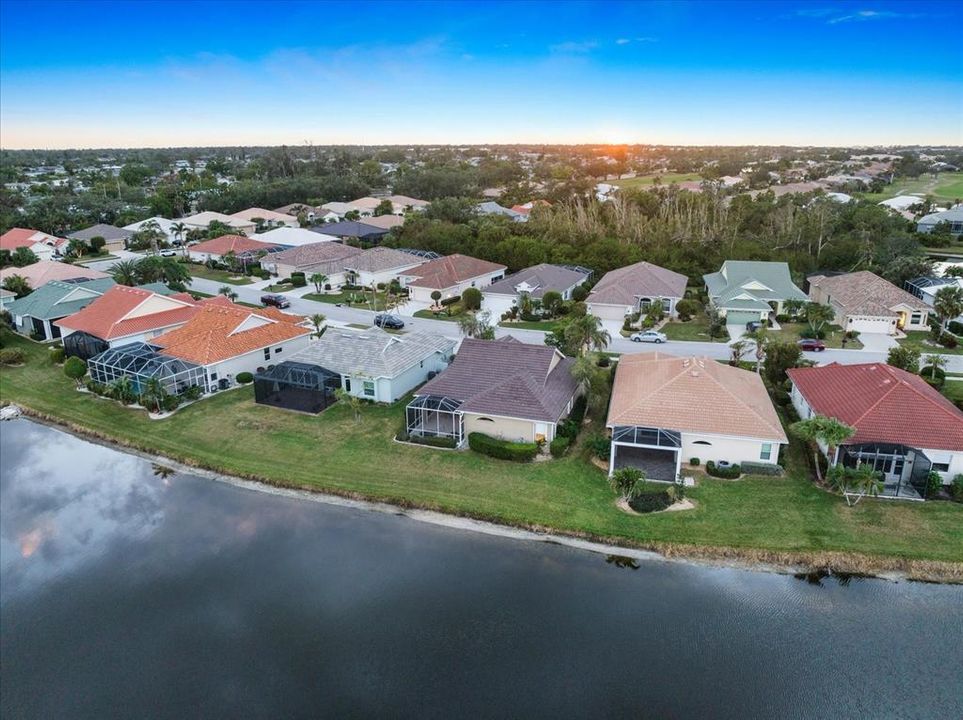 Birdseye view of back exterior