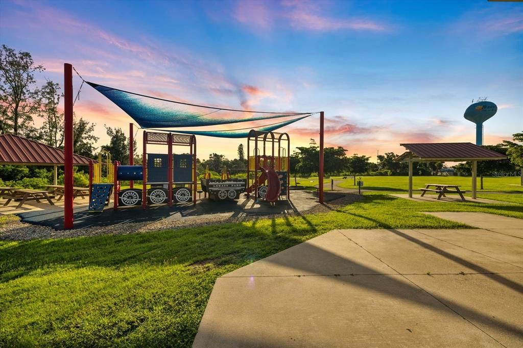 One of the many playgrounds in Venice