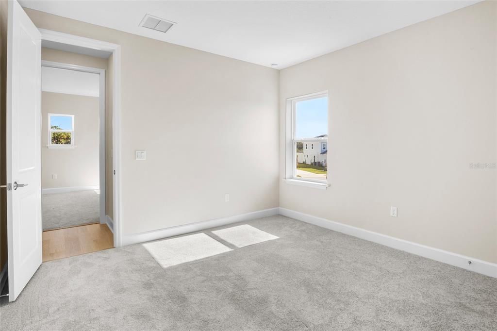 Upstairs bedroom with its own bathroom