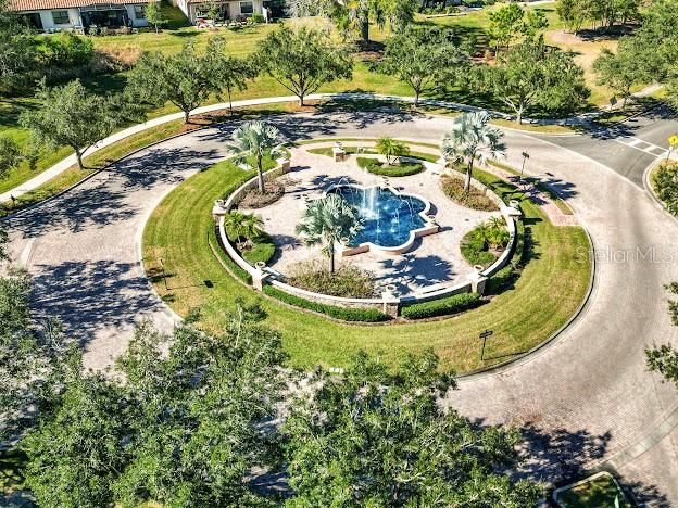 Fountain At Gated Entrance Welcomes You!