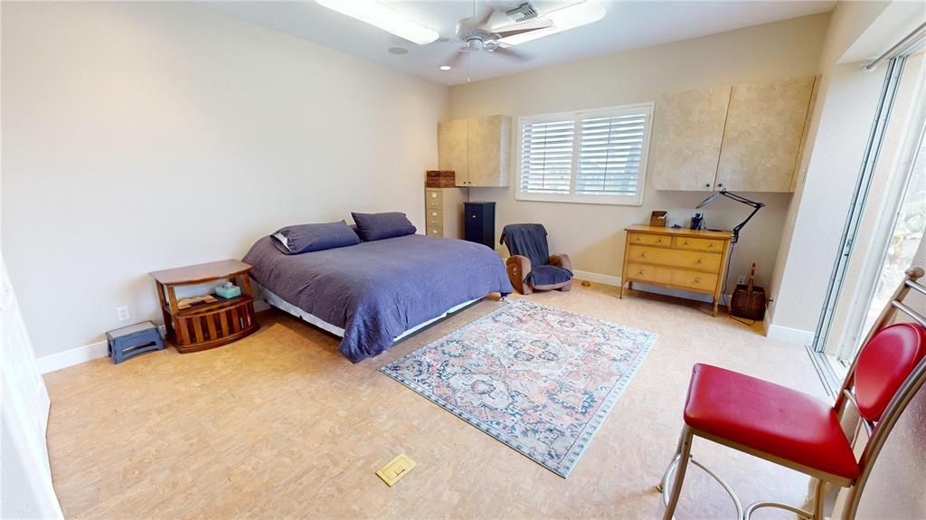 Large guest room with pool enclosure access