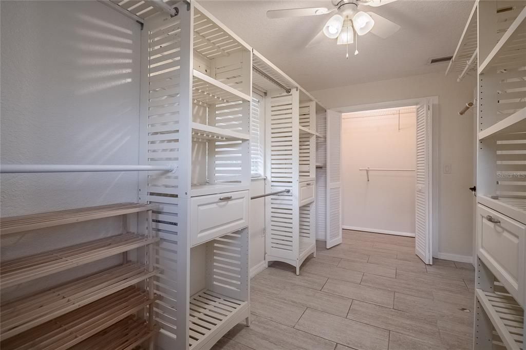 Huge Closet in Primary Bedroom