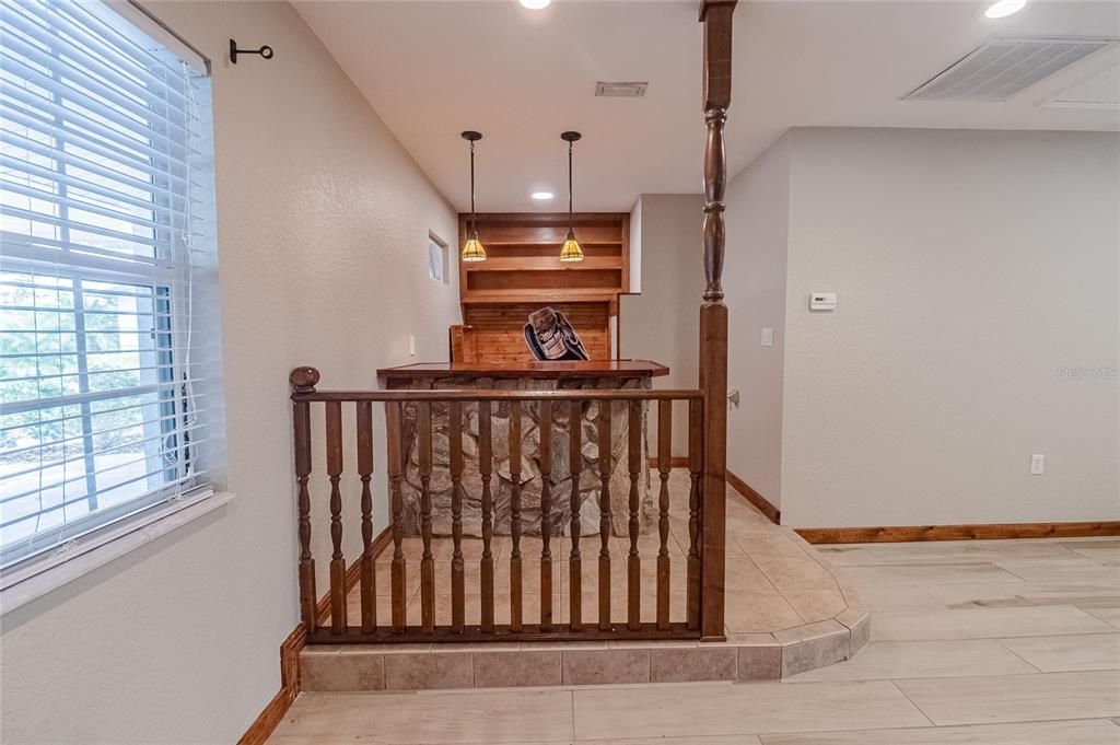 Bar in Family Room