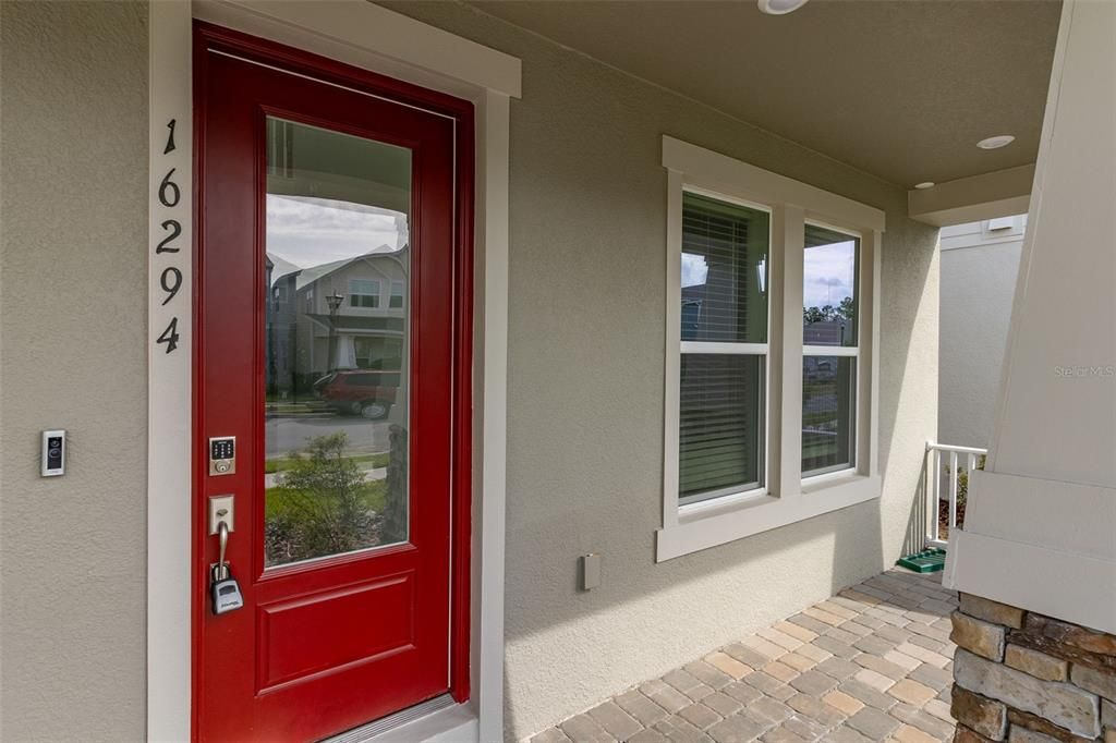 Front Door & Front Porch