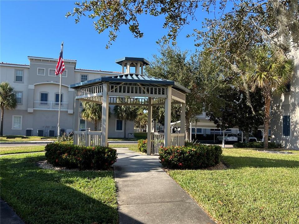 Gazebo just outside your door