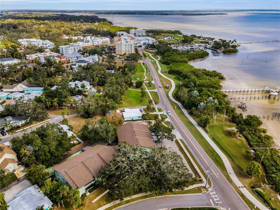 View looking North toward DwtnSafety Harbor