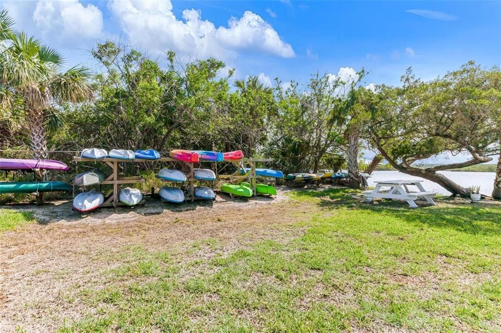 Community Kayak Storage