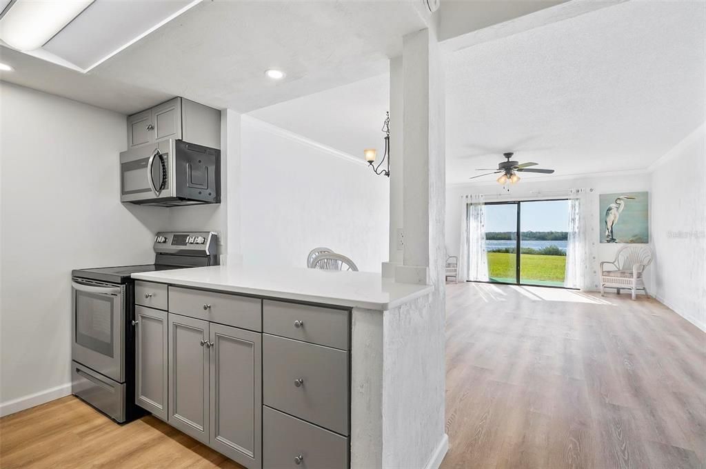 Open Kitchen with Views