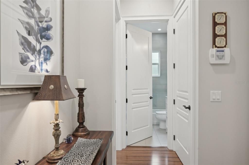 Garage Entrance Foyer to Guest Bath 3