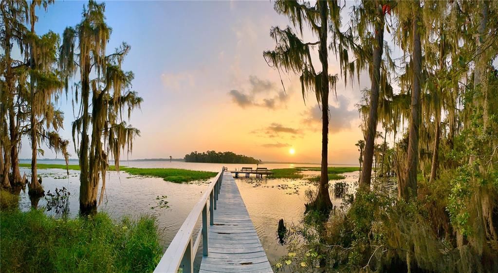 The Cove Community dock