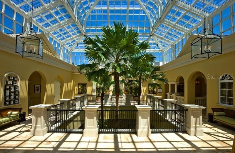 Entrance View into Clubhouse