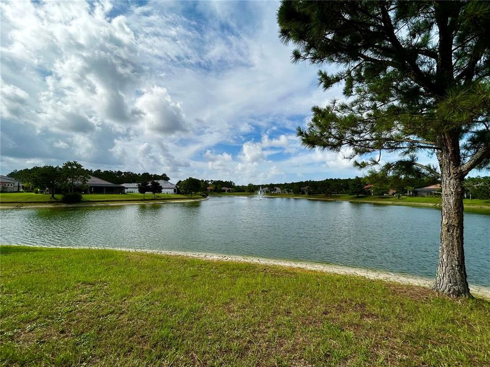 Water view from back of lot in middle