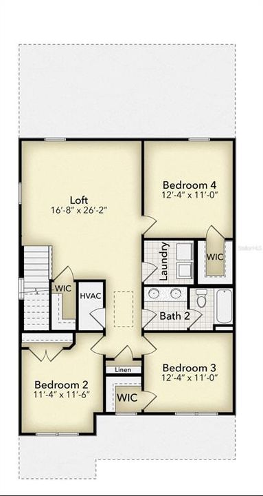 * Spacious Floor plan