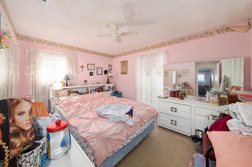 Primary bedroom with ensuite bathroom