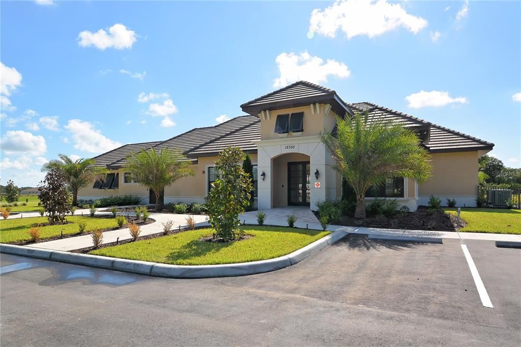 Clubhouse with a kitchen for private parties