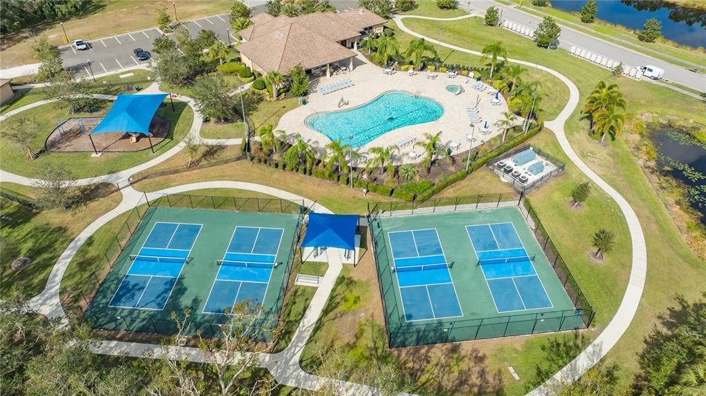 Pickleball courts