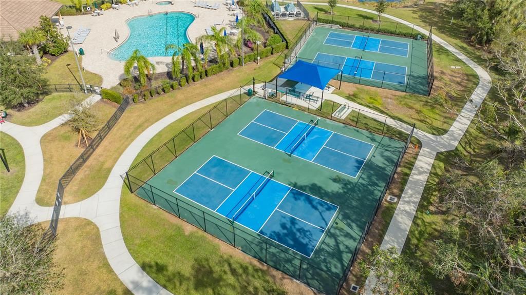 Pickleball courts