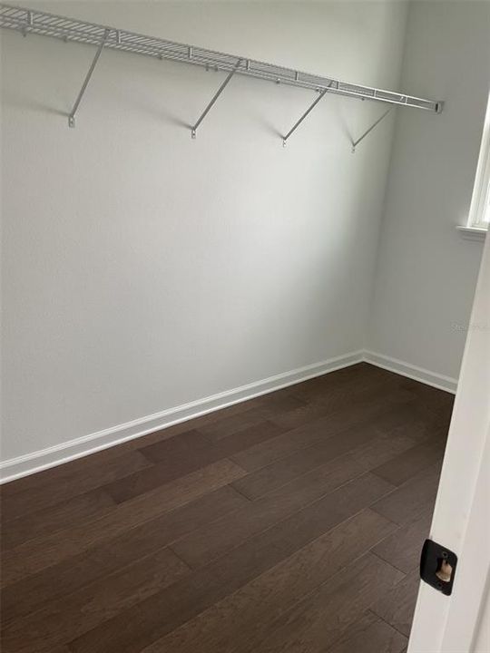 Primary walk in closet