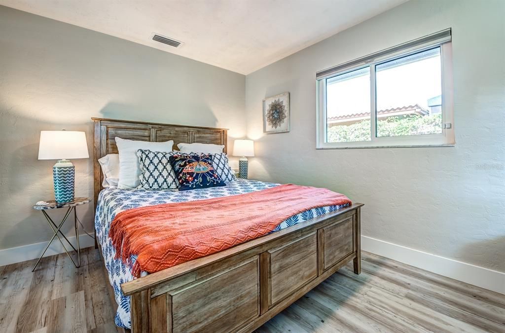 Bedroom 3 in the rear of the home has two windows for added natural light and measures 12x13.