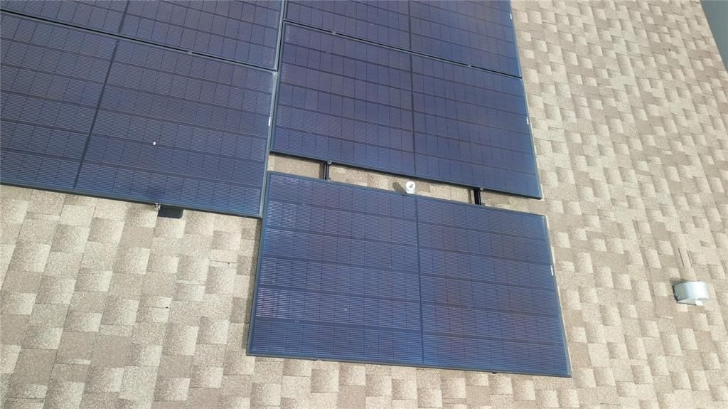 Solar Panels on the roof