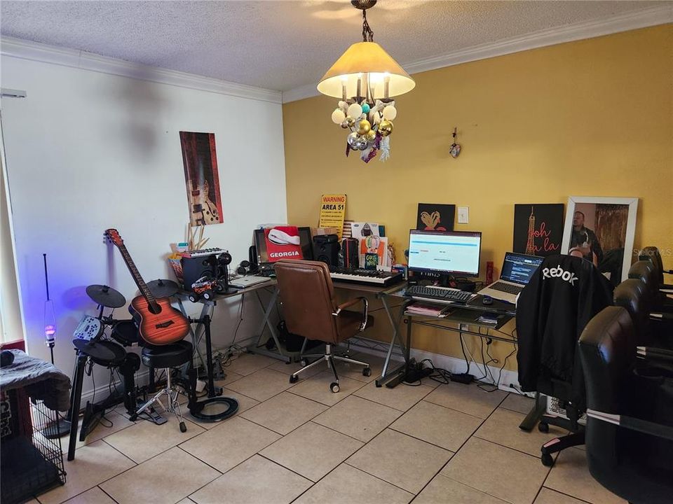 Dining Room (currently used as office area)