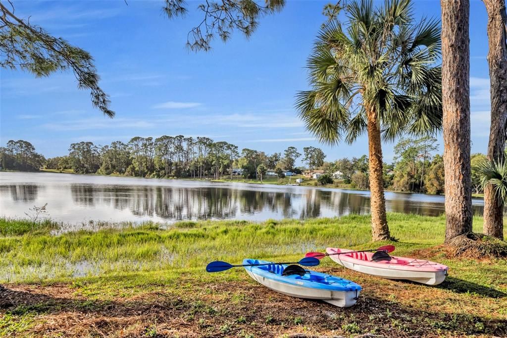 Many of activities possible on this lake, which are you choosing?