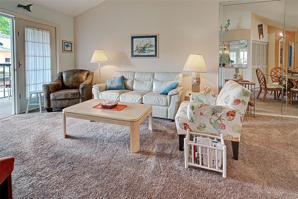 Lovely living room area - bright and Cheery