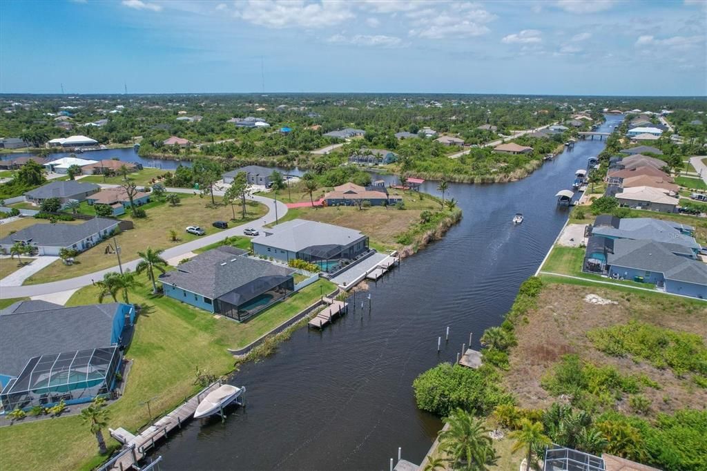 Beautiful Zephyr Waterway in South Gulf Cove