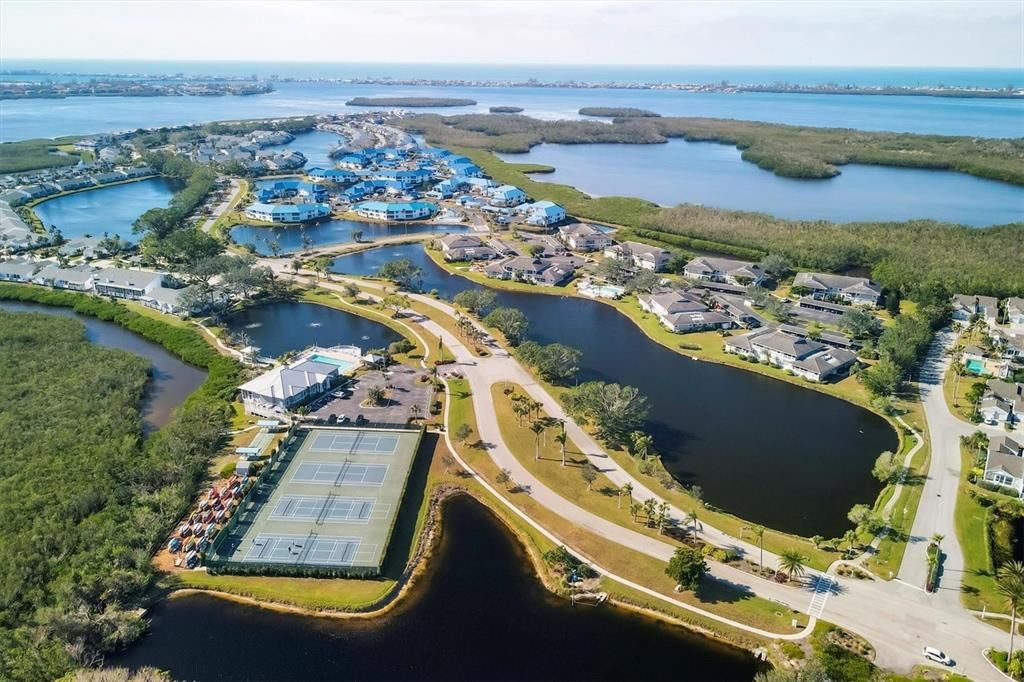 Perico Bay Clubhouse, Courts, Kayak launch & Pool