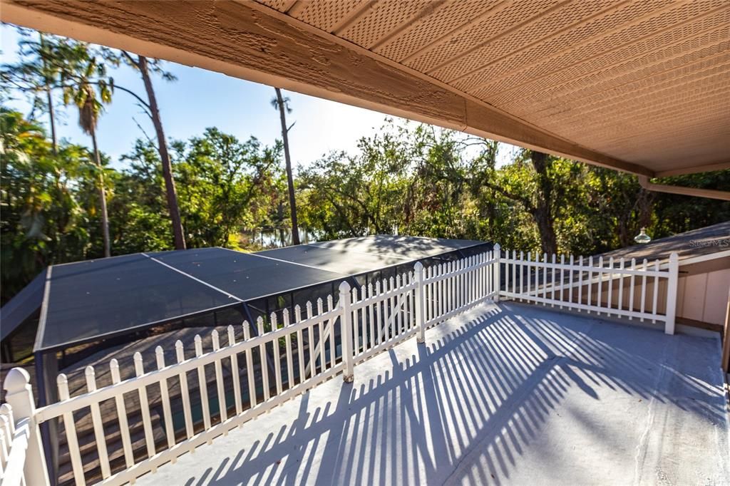 Upstairs Deck off of Guest Bedroom 2