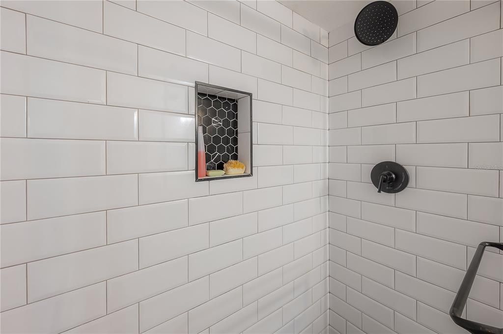 Primary  en suite bathroom (step in shower)