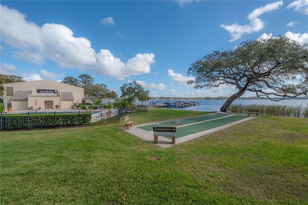 Shuffle Boards on Lake Tarpon