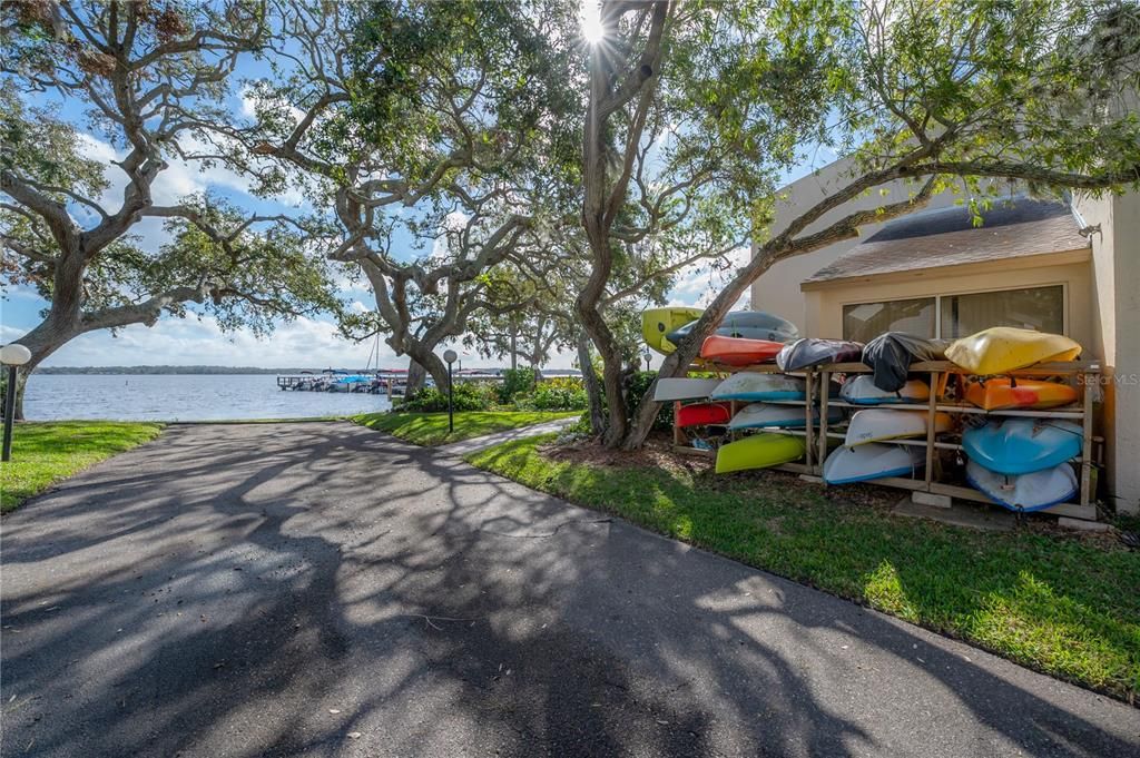 Community Kayak Storage