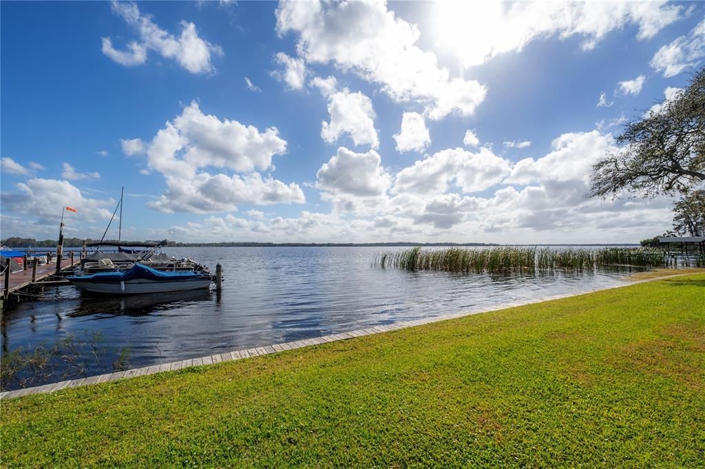 Boardwalk along Lake Tarpon